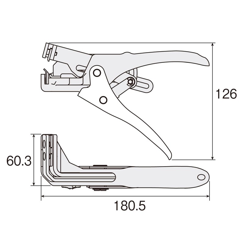Hozan P-929 VVF Strippers, Compatible with Grade 2 Electrician Tests,