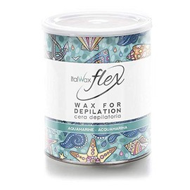 Italwax Soft Wax Flex Aquamarine Tin 14oz 397g