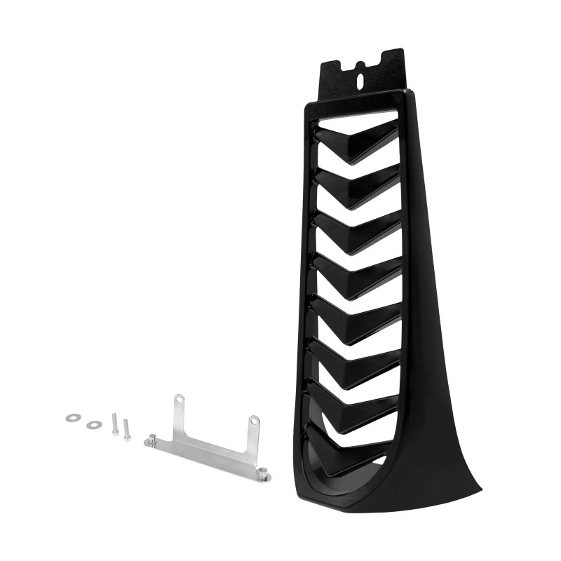 HDBUBALUS Chin Spoiler Lower Radiator Cover Fit for Harley Softail