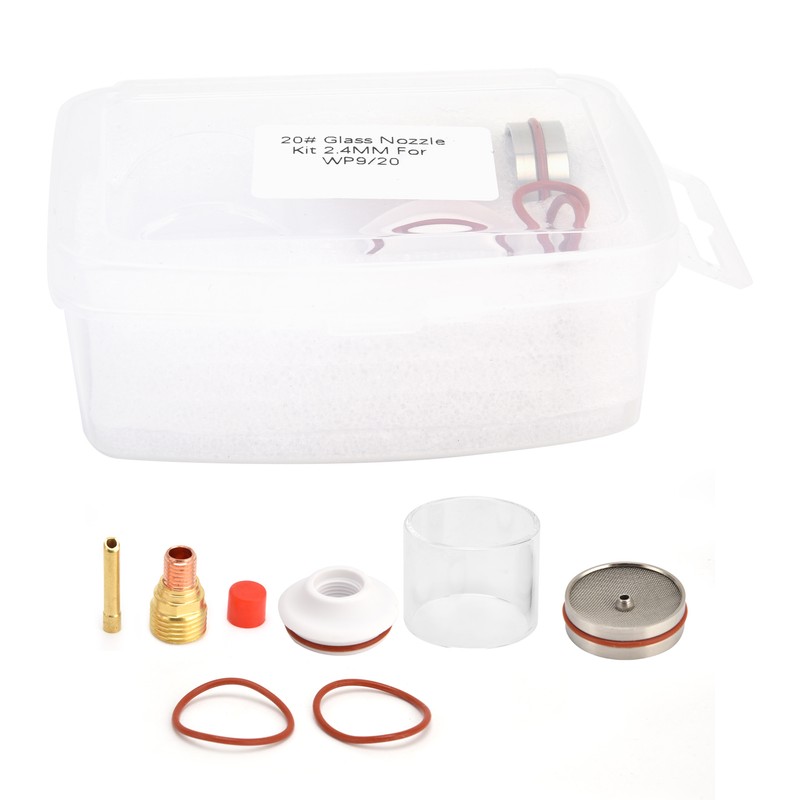 Tig Torch Glass Cup Collet Brass Replacement Welding Equipment Accessories