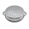3 Tier Food Steamer Meat Vegetable Cooker Stainless Steel Steam