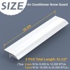 Flamorrow Air Conditioner Snow Guard for Outdoor Unit, 31.5" L