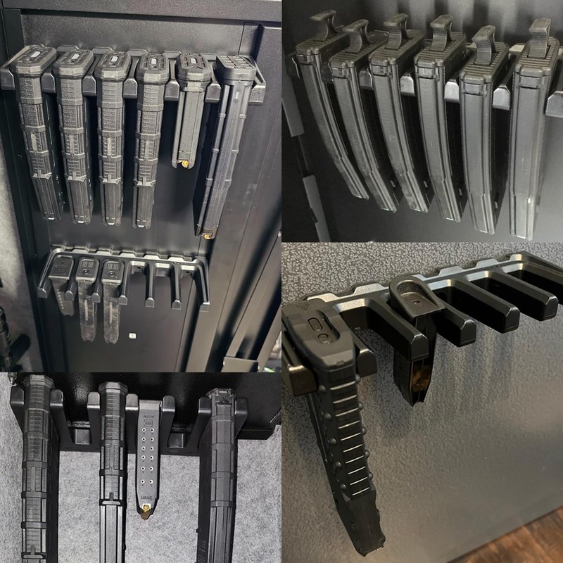 DINGDOON 4Pack Wall Mount for Pmag, AR Mag Holder, ABS