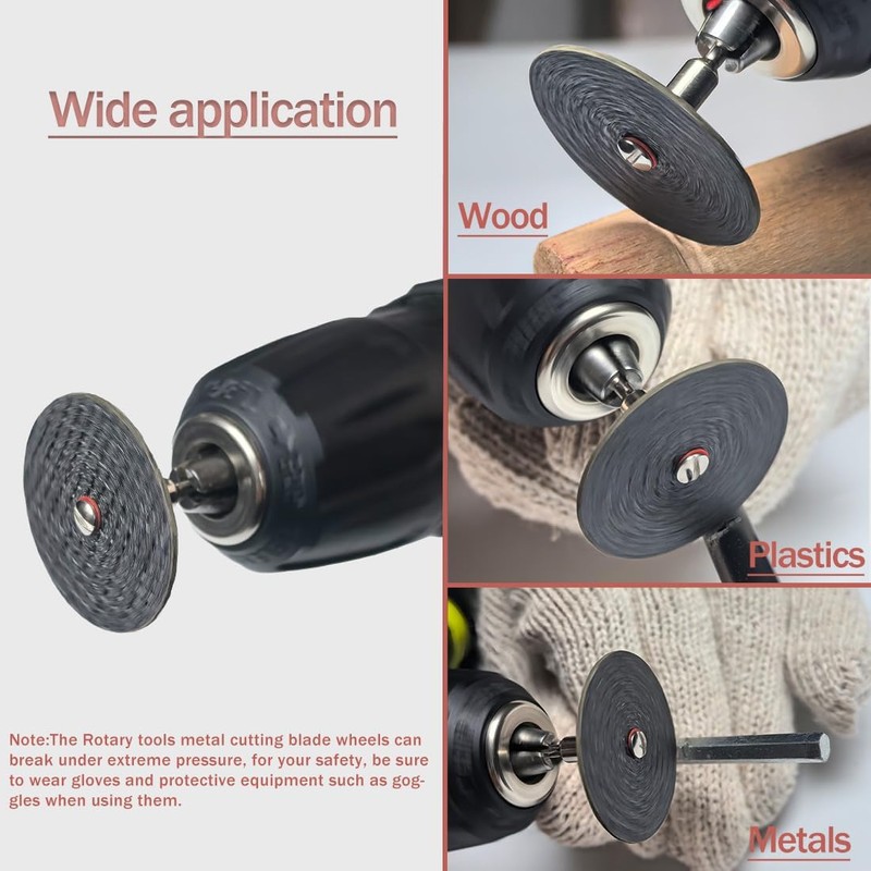 Pack of 60 Cutting Discs for Dremel High Performance Mini