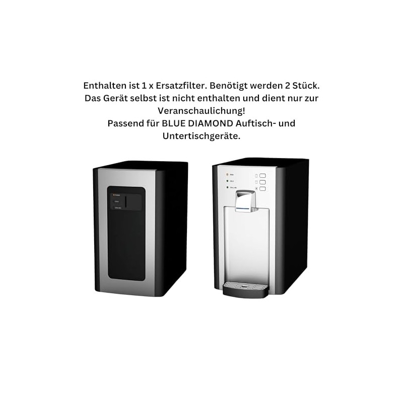 Replacement Filter for Sprudelux® Diamond Bottled Water Systems - NSC