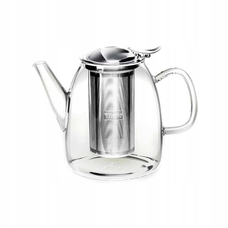 Wilmax WL-888807/A Borosilikatglas Teekanne, 600mL Kapazität