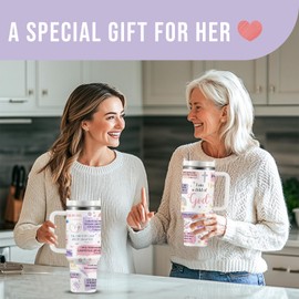 Christian Tumbler Cup, Christian Gifts for Women Faith, Religious Gifts for Womens Bible, Birthday Christmas Gifts for Christian, 40 oz I Am a Child of God Cup with Handle