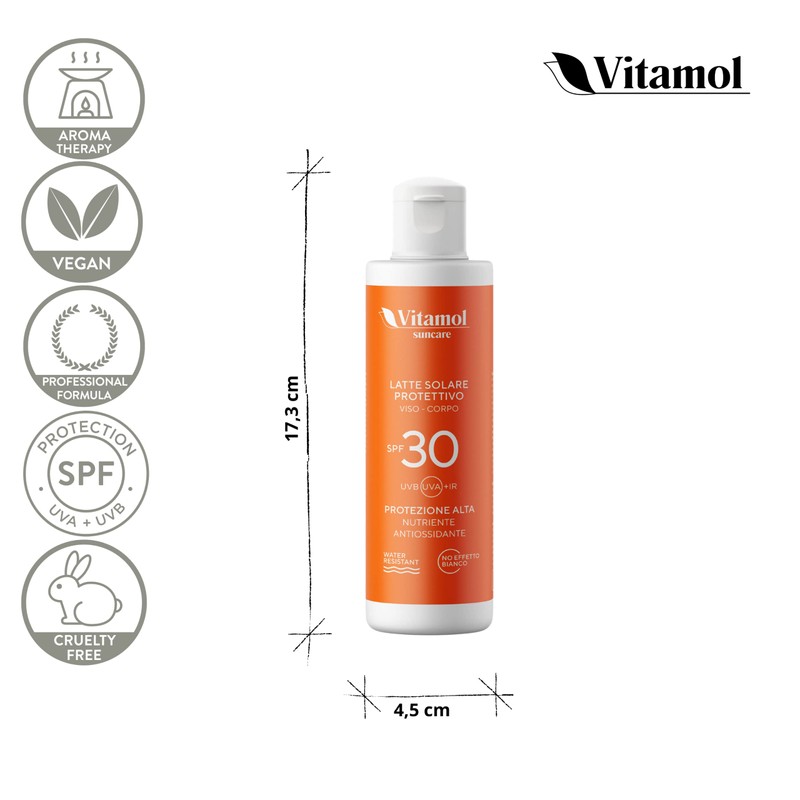 Vitamol High Sun Protection SPF 30 Sonnenmilch für Gesicht und