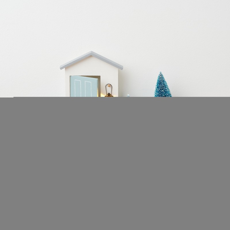 VBS Miniature Sude Lantern with LED Lighting