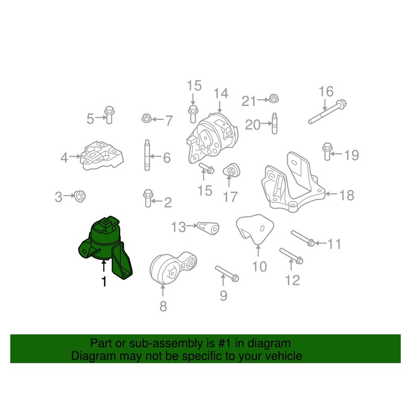 Ford Bracket - Engin