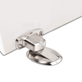 PHOEWON Metal Door Stop Magnetic No Drilling Stainless Steel Door Stop - Floor, Door Holder
