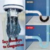 Sewer Cleaning Tool High-Pressure Nozzle, 2 Pack Sewer Jetter Kit