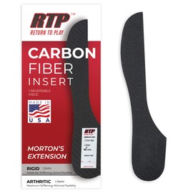 RTP RETURN TO PLAY Carbon Fiber Modified Morton's Extension Arthritic Shoe Insert 30 cm Men's Size 13 Made in the USA