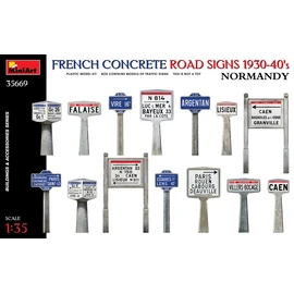 Mini Art 35669 1:35 Fran.Verkehrsz. 1930-40 Normandy - Faithful Replica, Model Building, Plastic Kit, Model Kit, Diorama Kit, Plastic Model Making