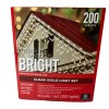 Bright Clear Icicle Lights Indoor Outdoor Season Bright 200 Set