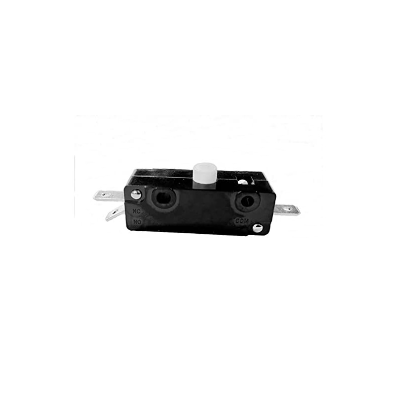 Micro Switch, Single Pole, Button Actuator, 15A @ 125/250 VAC