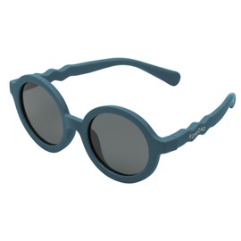 KOMONO Lele JR. Stone Kids Round Sunglasses with UV Protection and Scratch-Resistant Lenses, For Baby, Toddler, Unisex Girls and Boys Ages 1-2