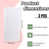 Soft and Absorbent Muslin Cloths - 3 Pack, Large 20''x10''