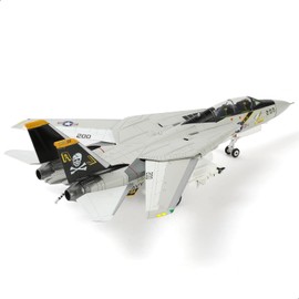 NUOTIE US Navy F-14 Tomcat 1/72 Alloy Model VF-84 Jolly Rogers Fighter DieCast Metal Airplane Military Display Model Collection or Gift