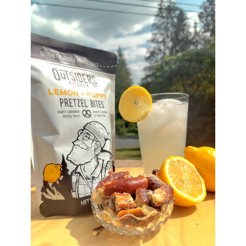 Lemon + Poppy Pretzel Bites (7 oz. bags - 4