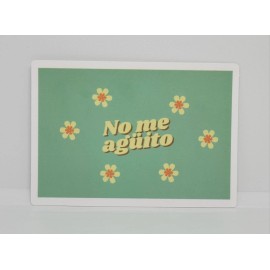 latina love No Me Aguito Vinyl Sticker - Car Sticker, Vinyl Decal, Laptop Sticker Spanish