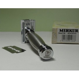 Merkur Print mercœur Shave Beard Razor Double-Edged Holder 43002 Streamlined Heavy Grip