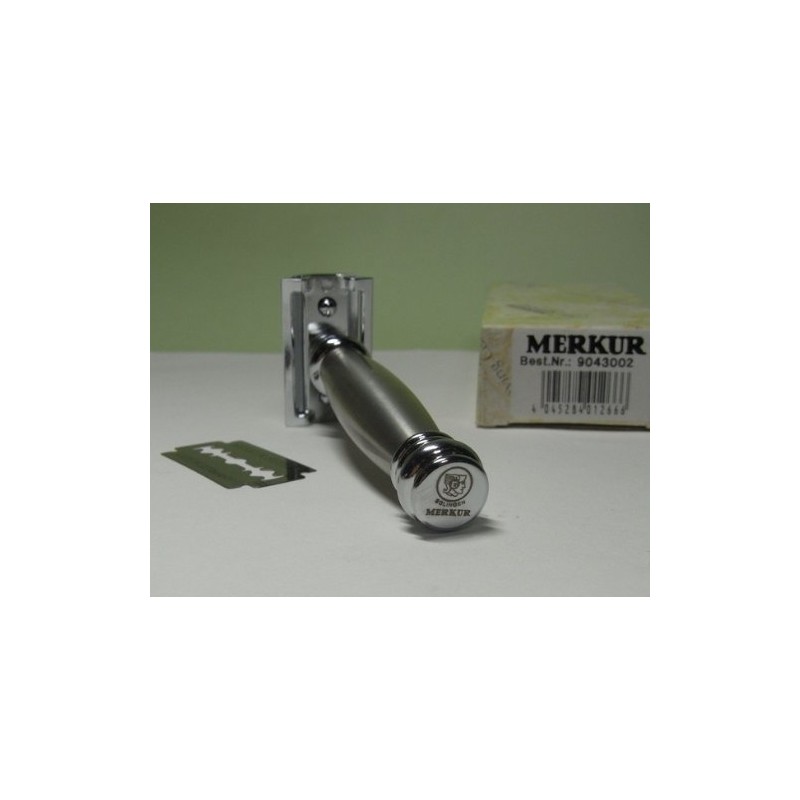 Merkur Print mercœur Shave Beard Razor Double-Edged Holder 43002 Streamlined Heavy