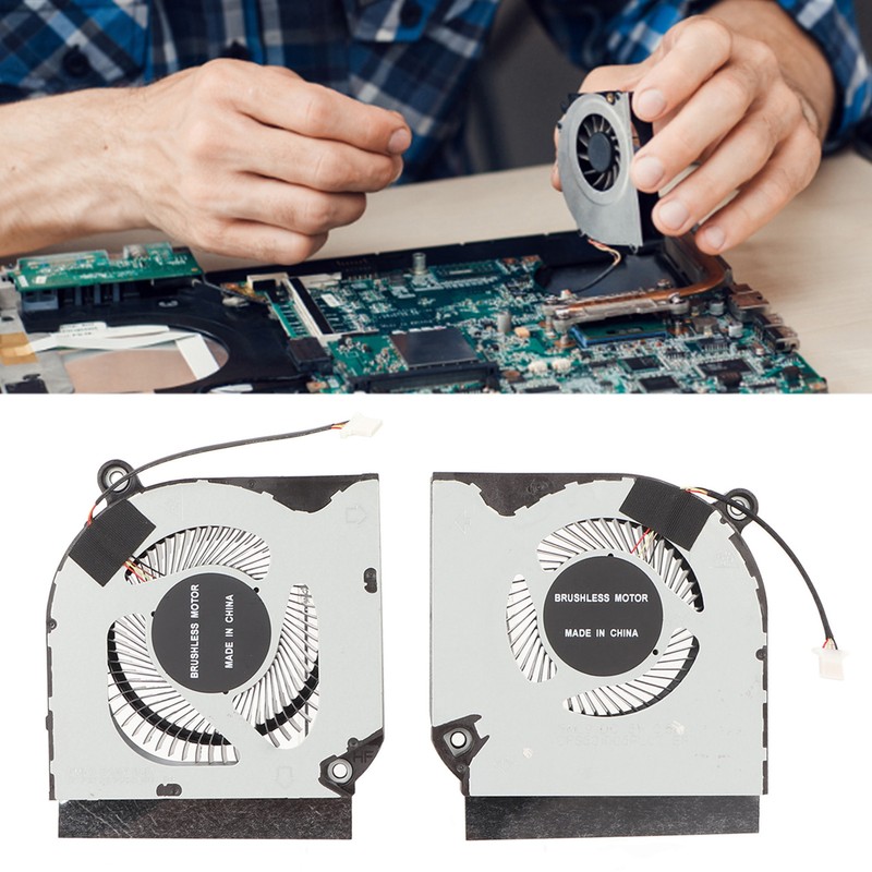CPU GPU Cooling Fan Replacement for Acer for AN515 55
