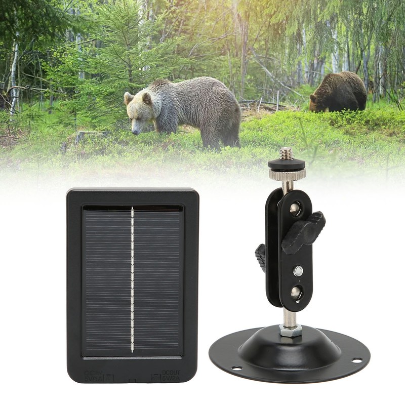 Hunting Camera Solar Panel IP66 Waterproof Portable Small Solar Battery