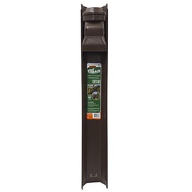 Frost King GWS3B Tilt Plastic Drain Away Downspout Extender, 6 ft, Brown