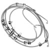 Caltric Rear Brake Hose Line For Can Am Maverick Turbo