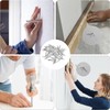 200Pcs Double-Head Skirting Thread Seamless Nail Rust-Proof Invisible Screws Solid
