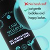Gazelle Lash Shampoo with Brush – Gentle, Oil-Free Foaming Eyelash