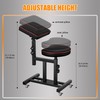 Poarmeey Mobile Tattoo Chair for Artists - Adjustable Height &