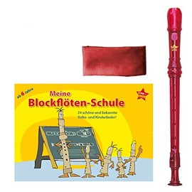 Zoundhouse Kunststiff-Sopranblockflöten-Set