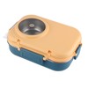 Thermal Lunch Box 1100ml Double Layer 3 Grid Design 304
