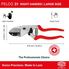 FELCO31 Pruning Shears 8.3 inches (210 mm)
