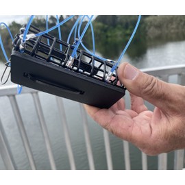 AirFly 6oz Vinyl-Coated Crab Trap Weight, Eco-Friendly Non-Lead Design for Snares, Traps, Nets – Durable and Rust-Resistant for Optimal Crabbing