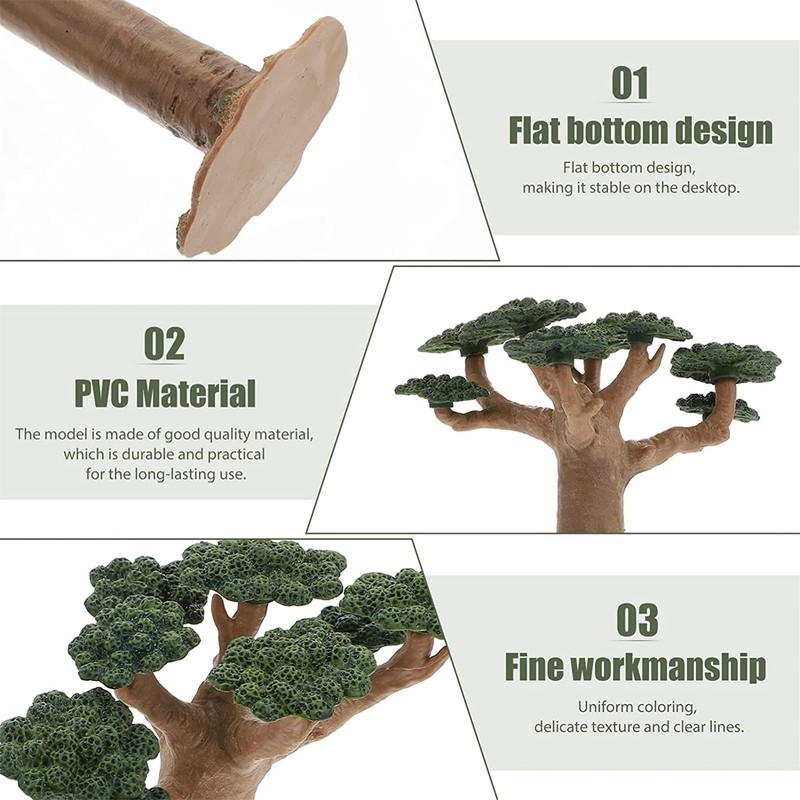 DUBENS Model Tree Mini Baobab Tree Train Landscape Architecture Trees