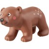 HABA Little Friends Brown Bear Cub - Chunky Plastic Forest