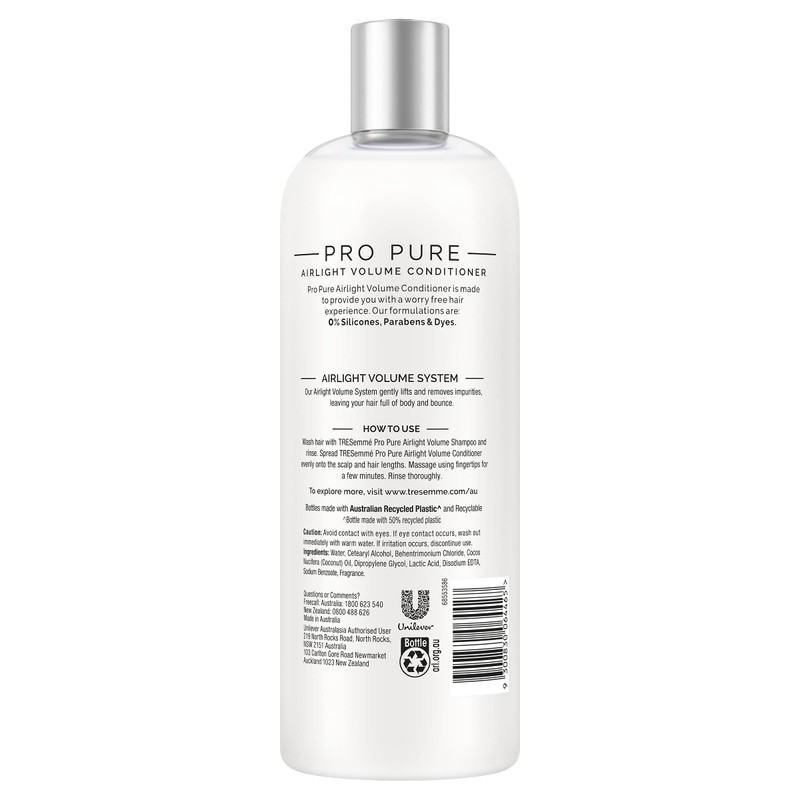 TRESemmé Professional Conditioner Pro Pure Airlight Volume , 675 Ml