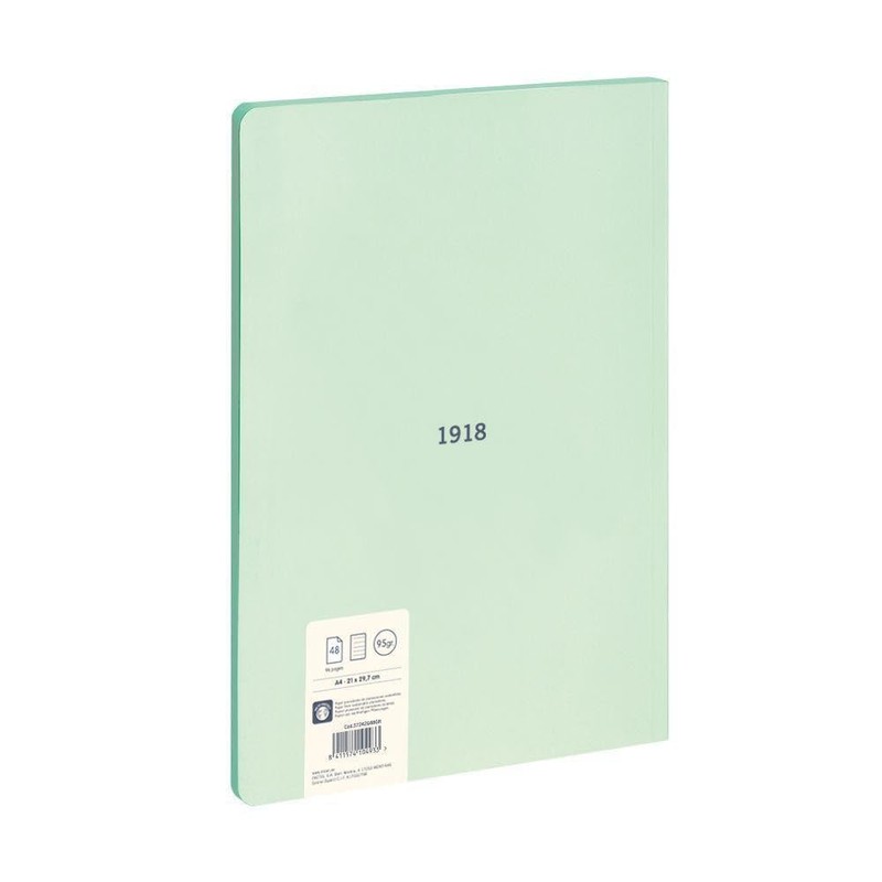 MILAN® A4 Glued Notebook, Lined Paper, 48 Sheets A4, 95gsm