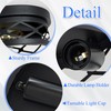 SKEJAO Flush Mount Ceiling Light Fixture, 3-Light Ceiling Light Fixture