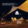 Outdoor Camping Fan 2000mAh Mini Outdoor Multifunctional Camping Tripod Fan