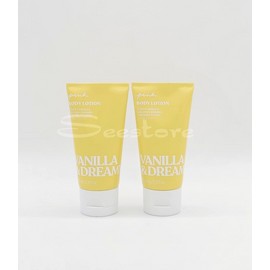 Victoria's Secret Pink Vanilla & Dreamy Travel Size Body Lotion 2.5 oz Set of 2