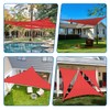 TANG Sunshades Depot 8' x 8' x 11' Red Sun