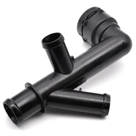 HAOTOM Engine Coolant Hose Connector Compatible For VW Jetta Beetle Passat 2014-2017