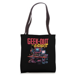 Geek-Out With Gadgets Techie Setup Tote Bag