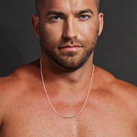 Silver Rolo Chain Necklace for Men, 2mm Sterling Silver Round Box Chain for Men Women Sterling Silver Mens Chain Necklace Silver Chain for Men Diamond Cut Square Rolo Chain Mens Necklace 18 Inch