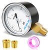 MEANLIN MEASURE 0-5psi Diaphragm Type Capsule Low Pressure Gauge 1/4"